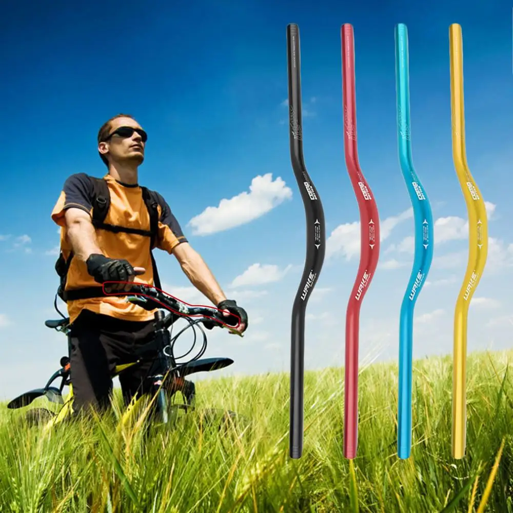 

Wake Bike Handlebar Aluminium Alloy MTB Mountain Road Bicycle Cycling Riser Handlebar For Riding acoples bicicletas 31.8*720mm