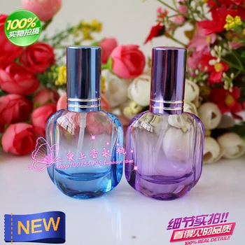 

2PCS/LOT C1 Colorful Glass Spray Bottle Points Packing Perfume Bar Supplies Portable Small Perfume Bottle 10ml