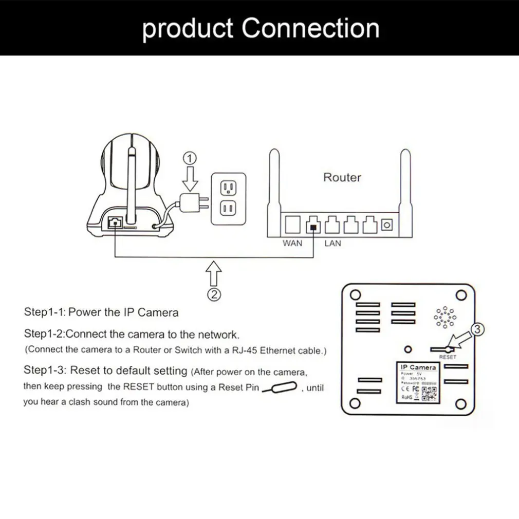 1080P Sricam HD Беспроводная ip-камера безопасности Wifi двухсторонняя аудио IR-Cut ночное видение Аудио Сигнализация для внутреннего наблюдения детский монитор