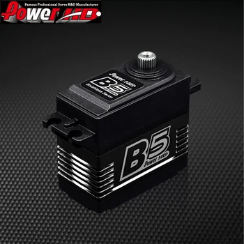 

Register shipping 1pcs Original Power HD B5 20KG High Torgue Brushless Matel Gear Servo for RC Airplane 3DF3A