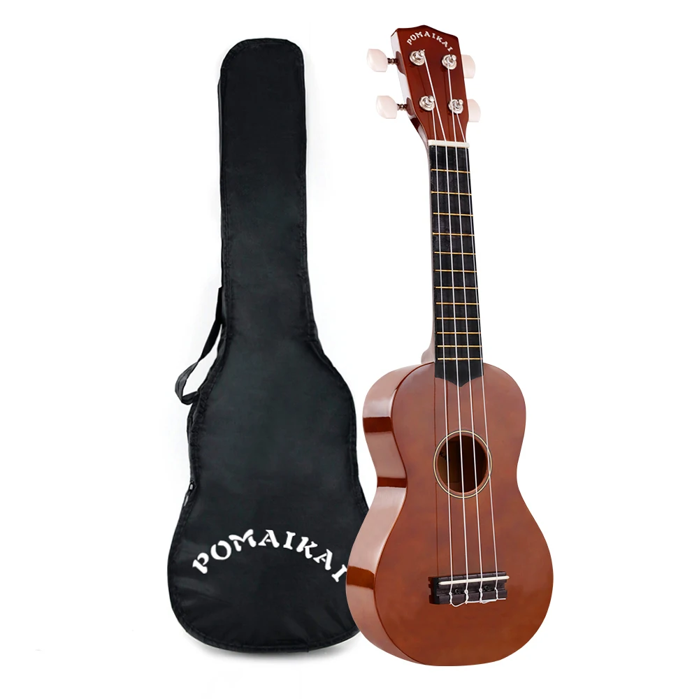 

Soprano Wood Ukulele Hawaii kids Guitar 21 Inch with Gig Bag for Beginners Starter Uke Hawaii