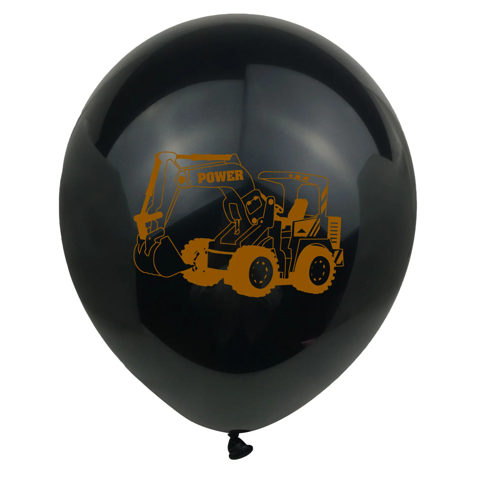 10 шт., строительные вечерние шары для мальчиков на день рождения, Детские воздушные шары с мультяшным автомобилем, конфетти, рождественские украшения для дома