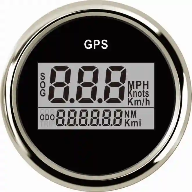 Авто Мото грузовик 52 мм Цифровой GPS Спидометр 12 V 24 V с Подсветка