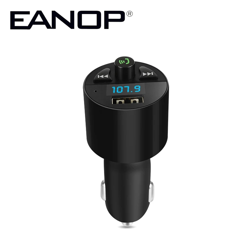 EANOP font b Car b font LED Mp3 Player FM Transmitter Bluetooth 4 0 font b