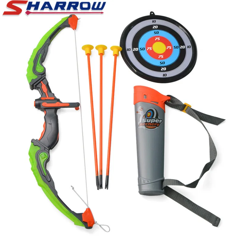 

1 Set Kids Archery Bow with Arrow Set Safe Shooting Hunting Game Park Children Kids Hunting Practice