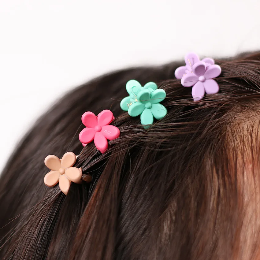 20pcs Fashion Hair Accessories Hairpins Small Flowers Gripper