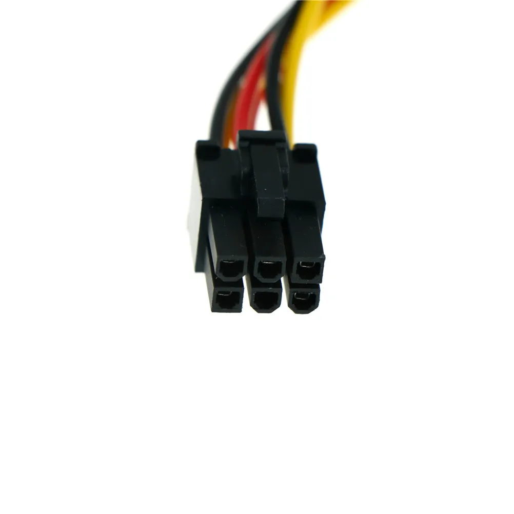 2 шт./лот высокое качество 4 Pin IDE К 6 PCI E графическая карта питания кабель адаптер