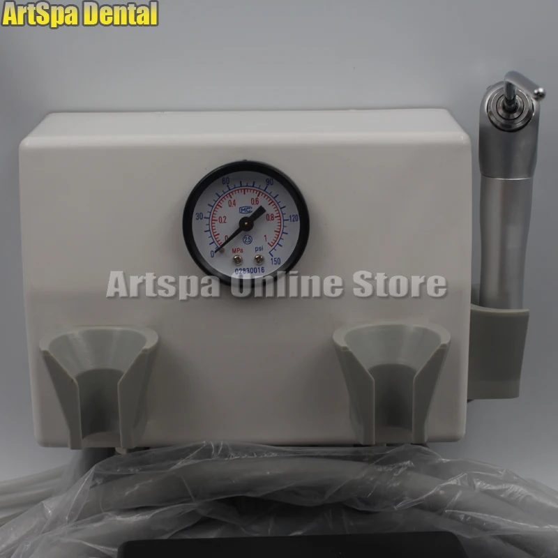 tipo de Parede Pendurado Dental Laboratório Unidade Turbina Portátil Handpiece Tubo 4 Furo ou 2 3 Dental Brocas & Brushes