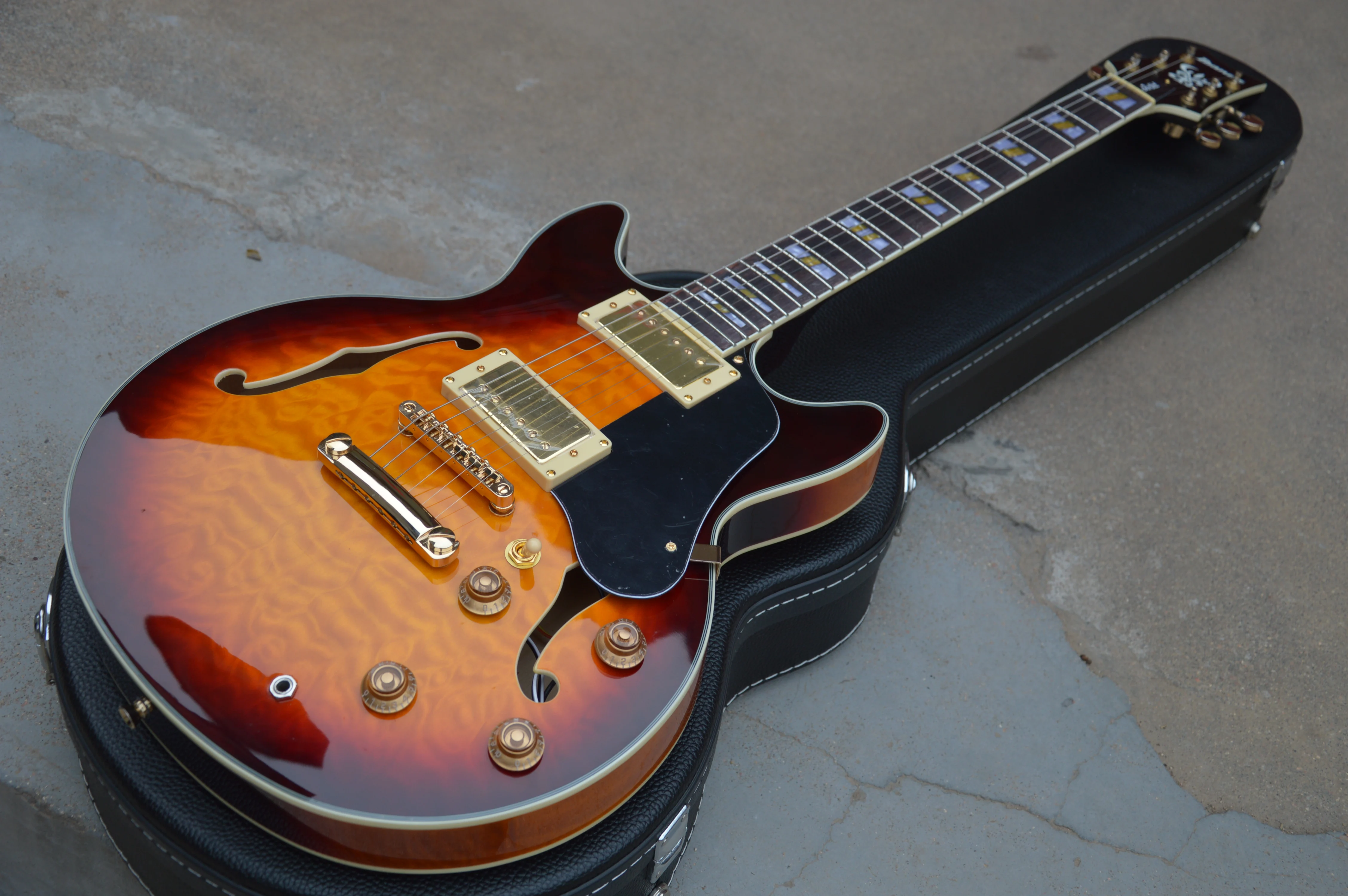 

Best Price hollow body IB AM 205 JAZZ electric guitar in stock free shipping