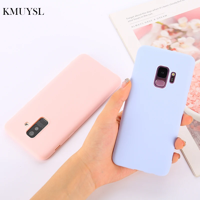 

Ultra Thin Matte Cover For Samsung Galaxy S8 S9 Plus S6 S7 Edge J4 J6 J8 A5 A8 A6 Plus 2018 A7 J3 J5 J7 2017 2016 Soft Cases