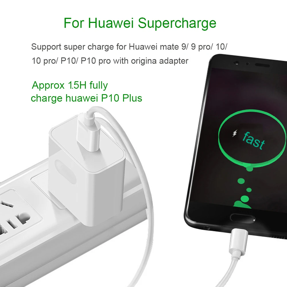 5А быстрая зарядка type C USB кабель для huawei Honor Supercharge кабели передачи данных FCQ Quick Charge