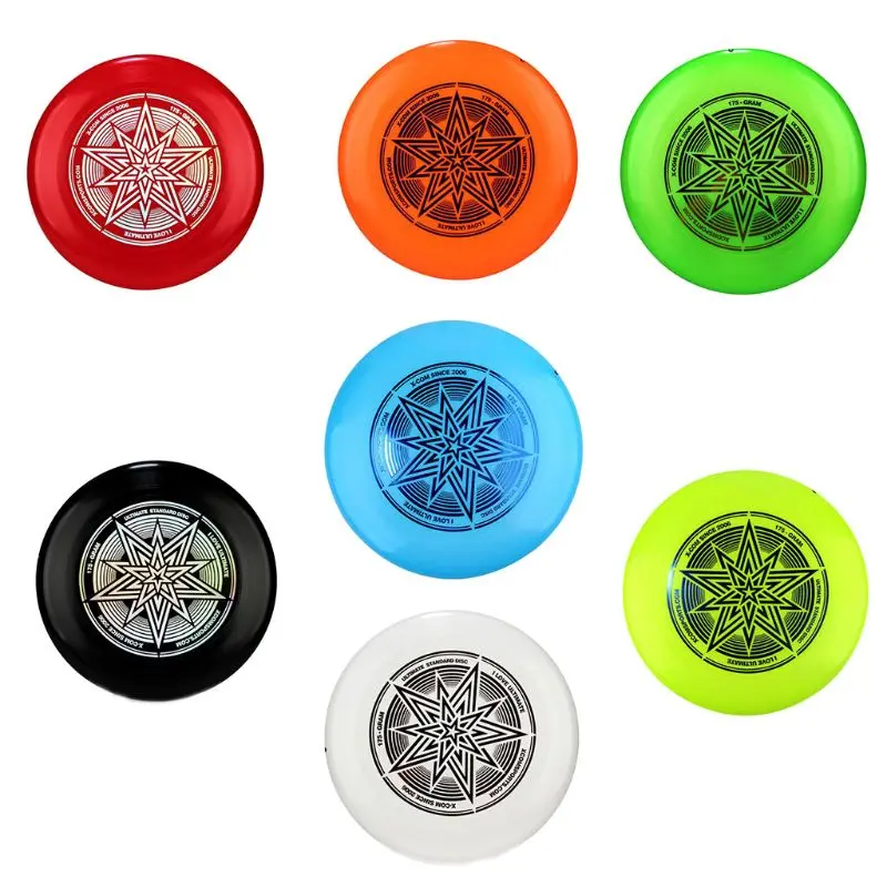 

Ultimate Flying Disc Hot Stamping Star Print Non-odor PE Smooth Surface Game Competition Outdoor Practice Accessory W20