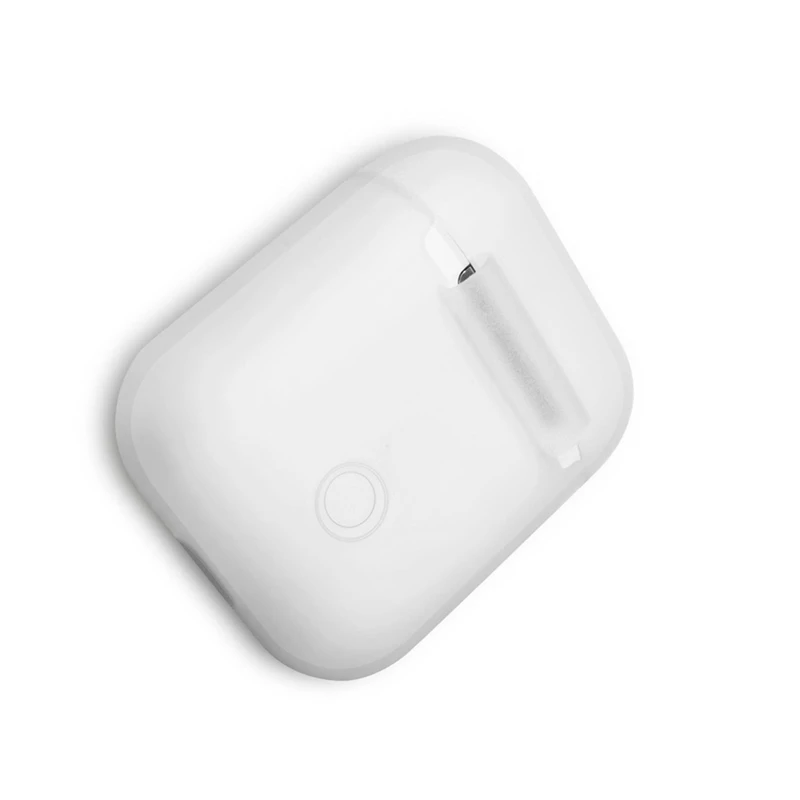 Силиконовый противоударный защитный чехол для Apple Airpods Air Pods анти-потеря чехол для Airpods протектор Аксессуары
