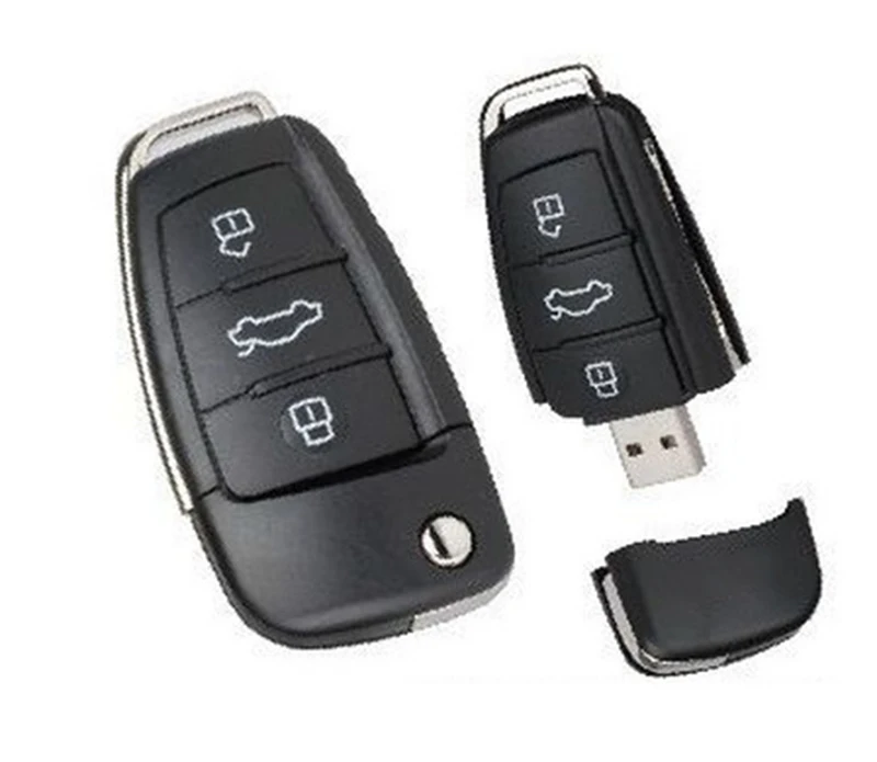 Для автомобиля Audi ключ флэш-накопитель с логотипом 128 ГБ USB флэш-накопитель 64 ГБ 32 ГБ оперативной памяти, 16 Гб встроенной памяти, 8 Гб Ручка Drive personalizado памяти флэш-диск USB флеш-накопитель
