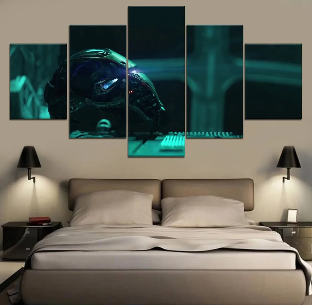 

Avengers Endgame Movie Game HD Print Painting Modern 5 Piece Canvas Canvas Wall Art Painting Canvas Wall Art For Living Room
