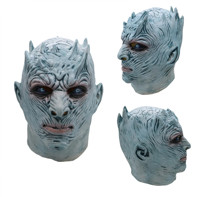 

2019 Hot Game of Thrones cosplay mask Night's King Masks Halloween Cosplay Walker Face horror Latex Mask Props For Adult Unisex