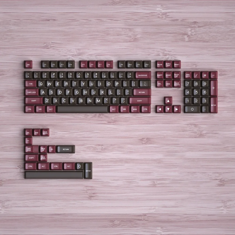 MAXKEY SA Retor Keycaps ABS Материал Doubleshot для Механическая клавиатура cherry mx|Клавиатуры| |