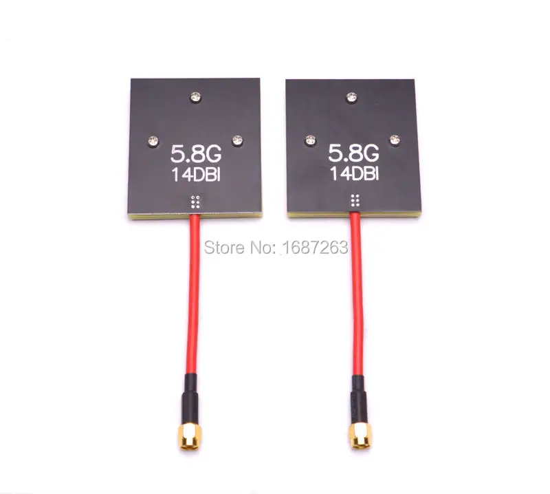 

RP SMA FPV 5.8G 5.8Ghz 14dBi High Gain Panel Antenna 1PCS