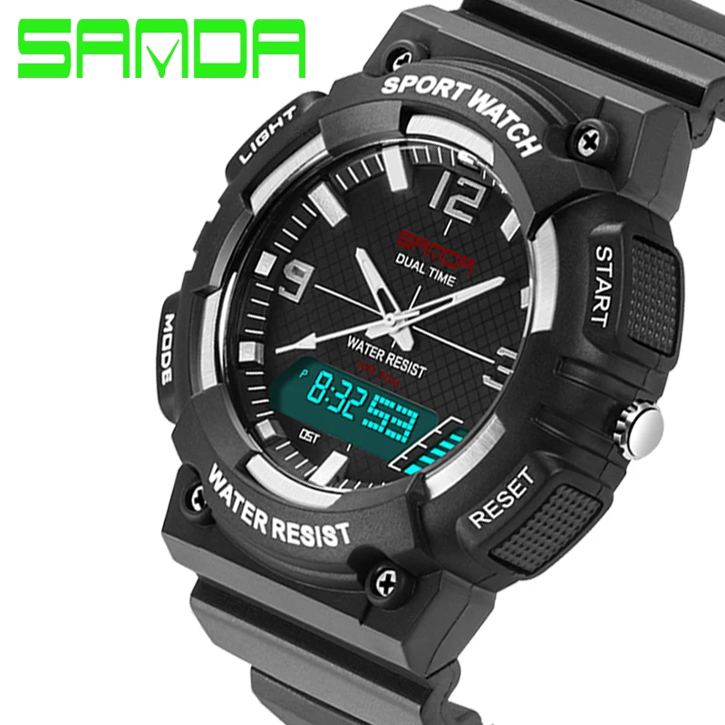 2016 O novo top de luxo da marca homens relógio esportivo G classe moda casual relógios LED digital quartz relógio digital de borracha cinta