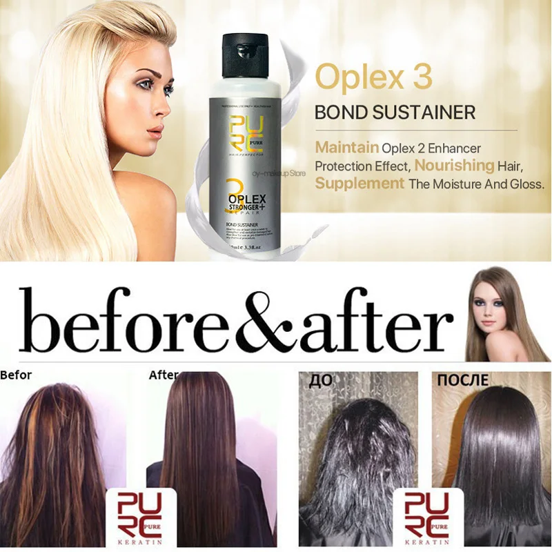 PURC Oplex Bond восстанавливающие соединения поврежденных волос, укрепляют прочность и эластичность волос