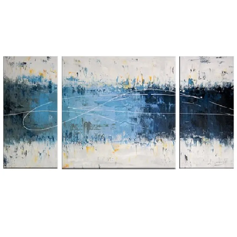 

100% Handmade Modern Abstract Oil Painting on Canvas Graffiti Line Acrylic Paintings For Living Room Home Wall Decor Wallpaper