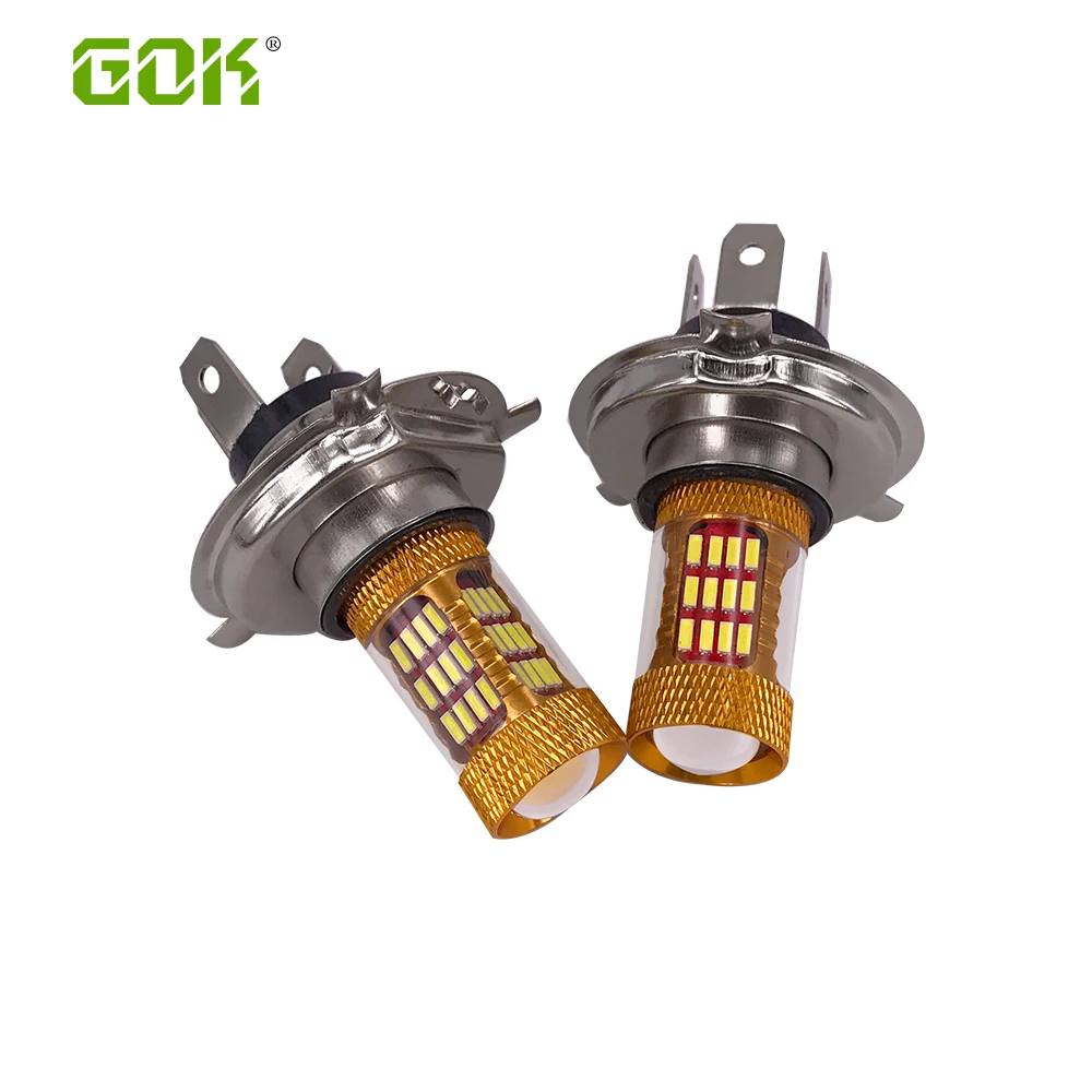1 шт. светодиодный h4 30w 60smd 4014 высокой мощности Светодиодный лампы тормоза