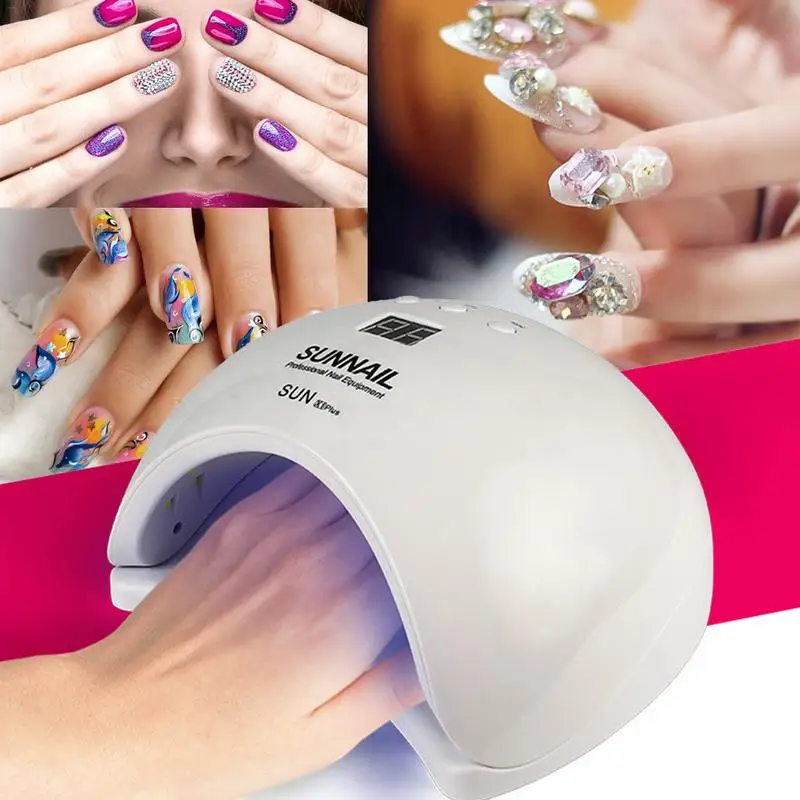 

UV LED Nail Dryer Nail Lamp Gel Polish Curing Lamp Light Curing Lamp With Multi-level Timer Setting Auto Sensor For Nail Dryer