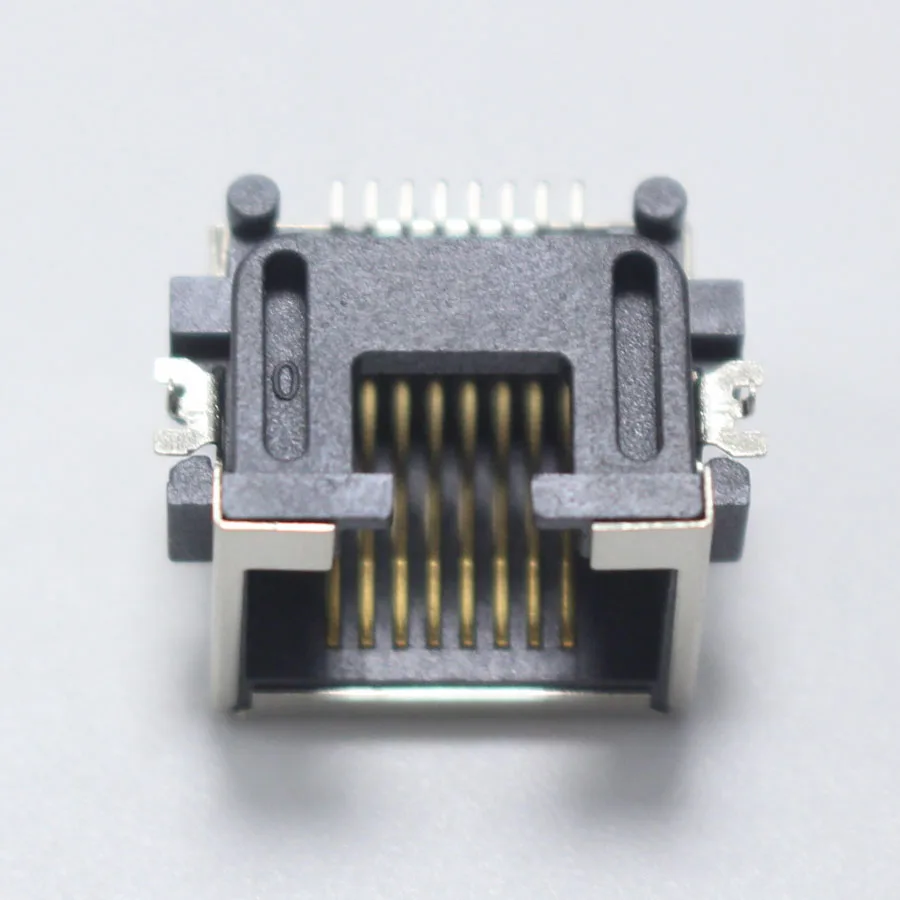 Сетевой разъем RJ45 2 шт. 8P Сетевая розетка Shenboard SMD интерфейс для ноутбука H = 8 6|interface|