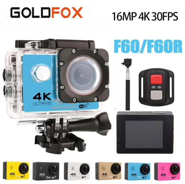 Goldfox H9 Style Action Camera Ultra-HD 4K 30fps 170D Wifi Sport Action Camera 30M Go Waterproof Pro Bike Helmet Mini Camera DVR Goldfox H9 Style Action Camera Ultra-HD 4K 30fps 170D Wifi Sport Action Camera 30M Go Waterproof Pro Bike Helmet Mini Camera DVR