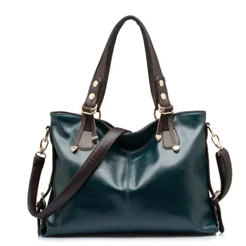 

Hot shoulder bag CHISPAULO brand New 2019 women Soft oil wax leather handbag messenger bag free shipping