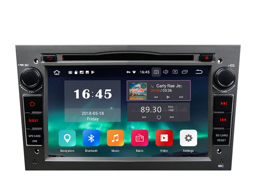 Excellent 7" Android 8.0 Oreo OS Car DVD GPS Radio for Opel/Vauxhall/Holden Antara 2006-2011 & Zafira (B) 2005-2012 & Meriva 2006-2008 0