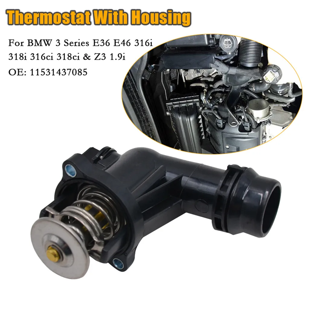 CARPRIE 11531436042 11531437085 Car Thermostat Housing For BMW E36 E46
