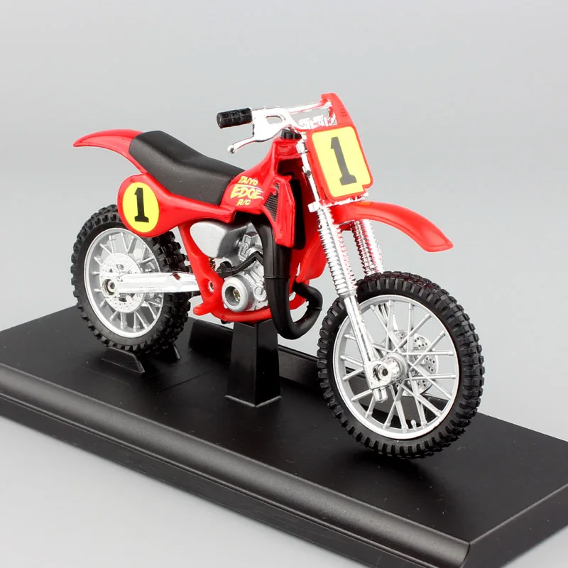 1:18 мини welly honda cr250r CR мотоцикл для мотокросса из металла Diecasts& Toy Vehicles масштабная модель велосипеда эндуро dirt toy car kid - Цвет: No1 Honda CR250R