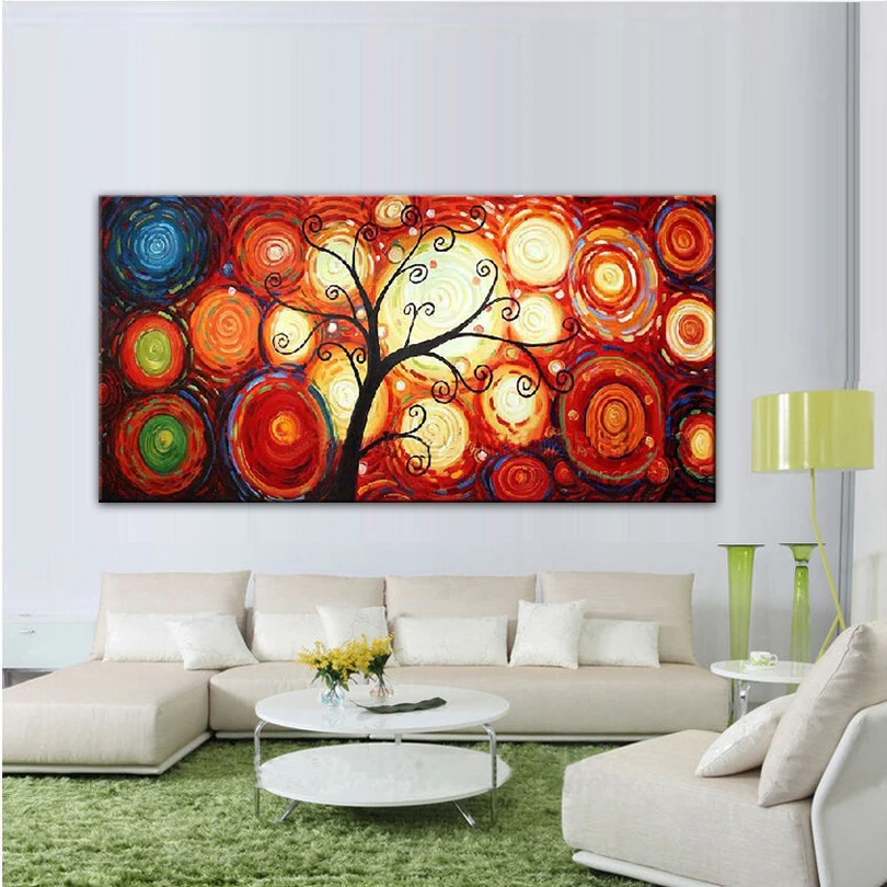 hand painted canvas oil painting