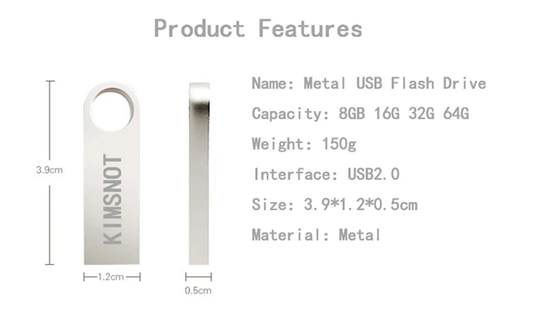 Высокое качество Флешка 8 ГБ 16 ГБ 32 ГБ 64 Гб 128 Гб металлический флеш-накопитель мини USB флеш-накопитель карта памяти USB флэш-диск