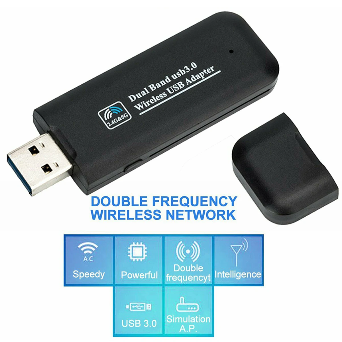 SOONHUA двухдиапазонный Wi-Fi 5 ГГц/2 4 ГГц AC 1200 Мбит/с USB WiFi адаптер Беспроводной сетевой
