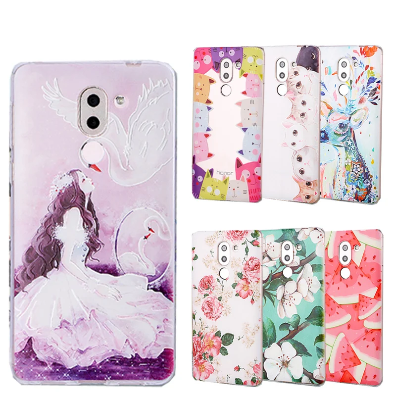 Partterns 3d Case Huawei Honor 6x Case Cover For Huawei Honor 6x Case Cover Silicone Cartoon 100 Sheli Case Cover Case Huawei Honorcase Huawei Aliexpress