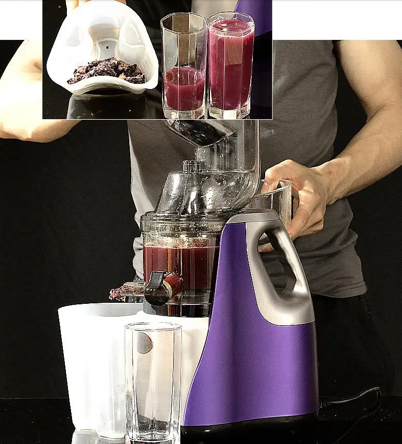 GERMAN Technology Large Mouth Slow Juicer