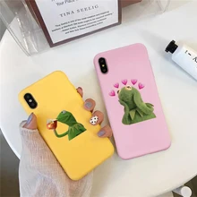 Kermit Meme Мягкий силиконовый чехол для телефона для iphone 6/6 S, 6 Plus/6 S Plus, 7/8, 7 Plus/8 Plus, X, XS, XR, XSMax 11pro