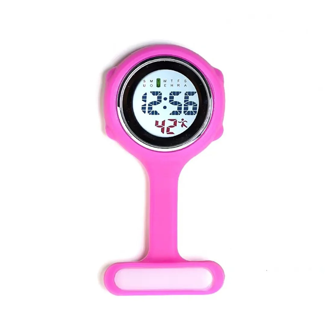 New Fashion Multi Function Pocket Watches Silicone Nurse Watch Brooch Tunic Fob Watch Doctor Medical reloj de bolsillo