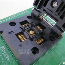 QFN-56BT-0.4-01 QFN56/DIP56 7X7X0,4 мм загоревшая розетка с золотым покрытием тестовая плата для интегральных схем тестовое гнездо для сиденья