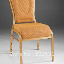 Укладка алюминиевый водопад сиденье удобный Банкетный стул LUYSI3100