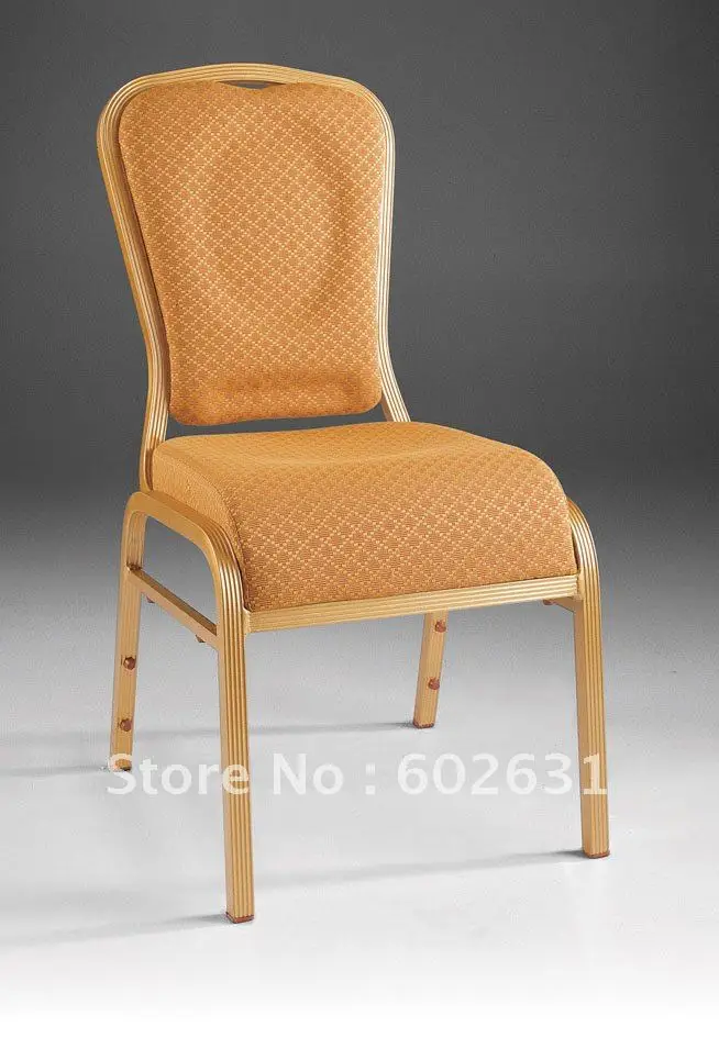 Stacking Aluminum waterfall seat comfortable Banquet chair LUYSI3100in