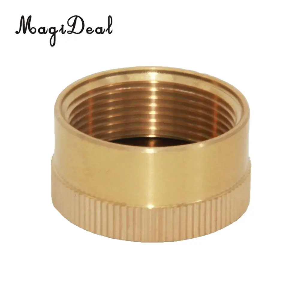 Outdoor Heavy Duty Brass Cap 1LB Propane Bottle Gas Tank Cylinder Cap Refill Coupler Output Outdoor Camping Stove Accessories