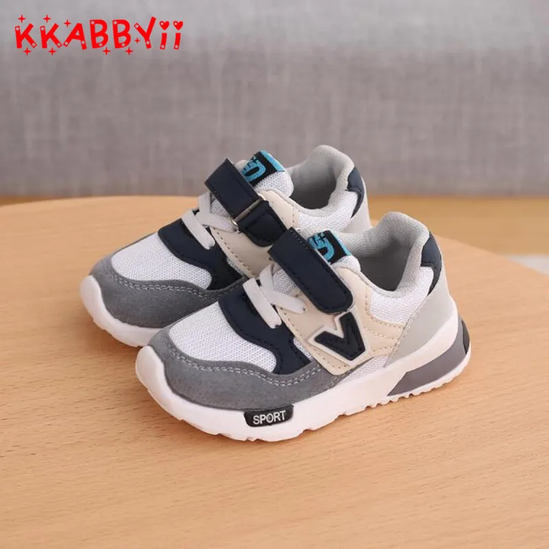

New 2018 high quality Spring/Autumn baby first walkers breathable fashion baby toddlers hot sales girls boys sneakers shoes