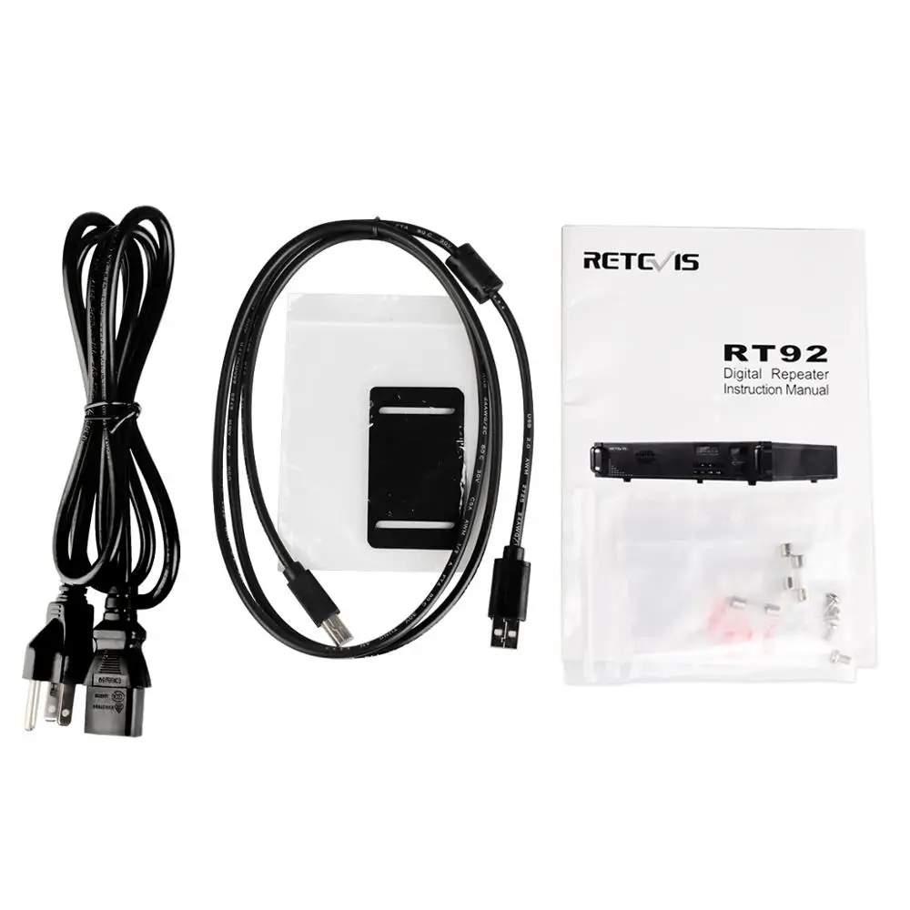 Портативный ретранслятор Retevis RT92 50 Вт/25 Вт 99CH UHF DMR Цифровой встроенный дуплексор