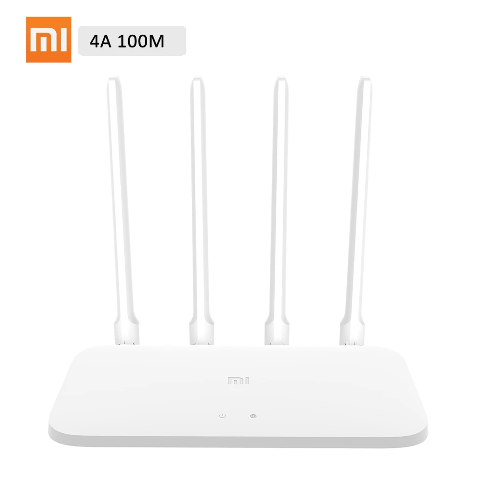 Xiaomi Mi роутер 4A беспроводной WiFi 2,4 ГГц 5,0 ГГц двухдиапазонный 1167 Мбит/с WiFi ретранслятор 4 антенны через стену 64 Мб Сетевой удлинитель