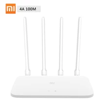 Xiaomi Mi роутер 4A беспроводной WiFi 2,4 ГГц 5,0 ГГц двухдиапазонный 1167 Мбит/с WiFi ретранслятор 4 антенны через стену 64 Мб Сетевой удлинитель