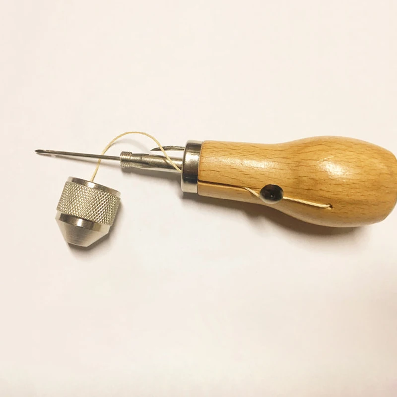 

Leather Sewing Awl Quick Stitch Repairing Tool Set Thread DIY Stitching Accessories UYT Shop