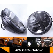 2 шт. LH+ RH Plug and Play 7 дюймов светодиодный Замена лампы для 1998-16 Jeep Wrangler Rubicon сахара неограниченное спортивные 2-дверный 4-дверный